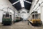 Historic streetcars in Porto